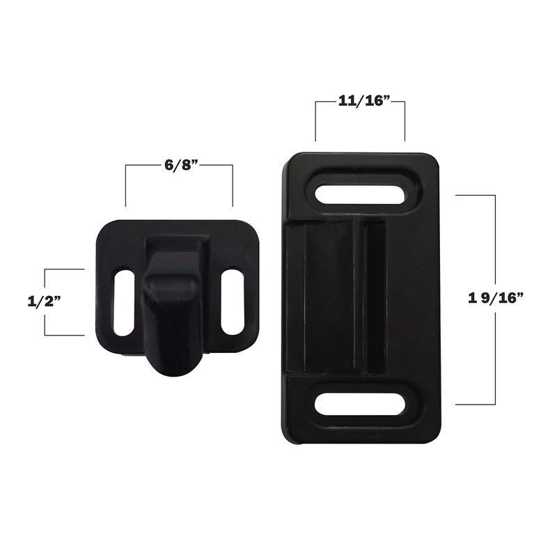 Camp'N - RV Screen Door Latch (Right Hand) RV Screen Door Handle for Camper Motorhome and Travel Trailers, Universal OEM - Image 4